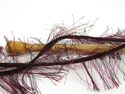 2x200gr. EYELASH SUPERBULKY  Siyah, Kırmızı Yumoş, Sakallı, Kışlık, Çok Kalın