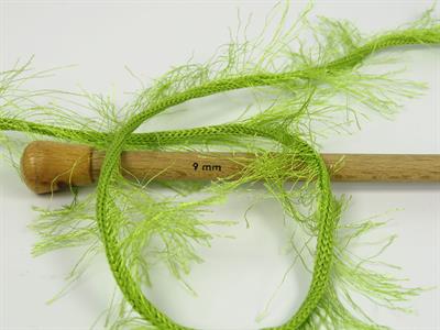 2x200gr. EYELASH SUPERBULKY  Açık Yeşil Yumoş, Sakallı, Kışlık, Çok Kalın