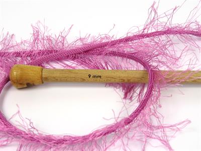 2x200gr. EYELASH SUPERBULKY  Açık Pembe Yumoş, Sakallı, Kışlık, Çok Kalın