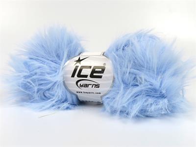 8x50gr. FAUX FEATHER  Bebe Mavisi Yumoş, Sakallı, Kışlık, Kalın