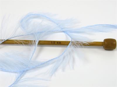 8x50gr. FAUX FEATHER  Bebe Mavisi Yumoş, Sakallı, Kışlık, Kalın