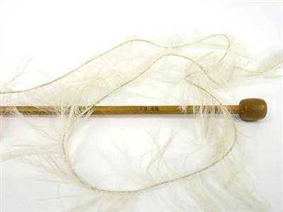 8x50gr. FAUX FEATHER  Bej Yumoş, Sakallı, Kışlık, Kalın