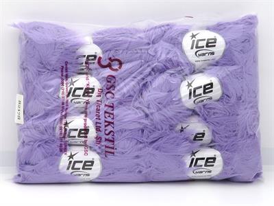 8x50gr. FAUX FEATHER  Leylak Yumoş, Sakallı, Kışlık, Kalın