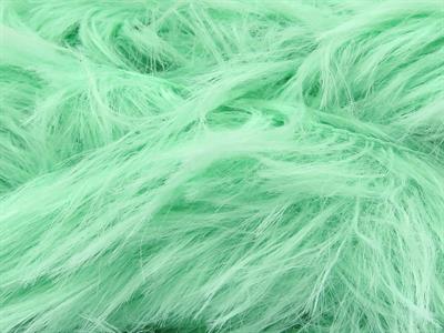 8x50gr. FAUX FEATHER  Nane Yeşil Yumoş, Sakallı, Kışlık, Kalın