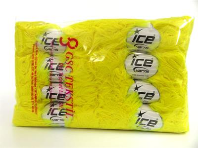 8x50gr. FAUX FEATHER  Sarı Yumoş, Sakallı, Kışlık, Kalın