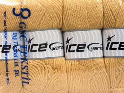 4x100gr. FAVORITE Akrilik Cafe Latte  Kışlık, Düz iplikler, Worsted, 100% Akrilik