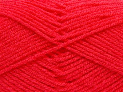 4x100gr. FAVORITE Akrilik Şeker pembe Kışlık, Düz iplikler, Worsted, 100% Akrilik