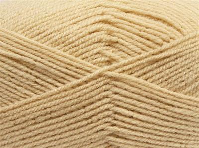 4x100gr. FAVORITE Akrilik Krem Kışlık, Düz iplikler, Worsted, 100% Akrilik