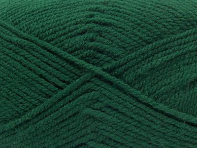 4x100gr. FAVORITE Akrilik Koyu yeşil Kışlık, Düz iplikler, Worsted, 100% Akrilik