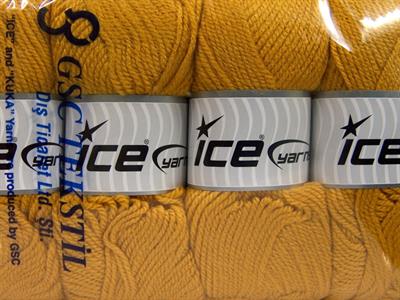 4x100gr. FAVORITE Akrilik Altın Kışlık, Düz iplikler, Worsted, 100% Akrilik