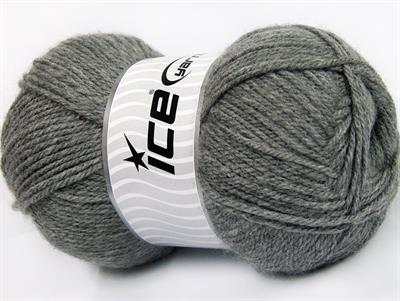 4x100gr. FAVORITE Akrilik Gri Kışlık, Düz iplikler, Worsted, 100% Akrilik