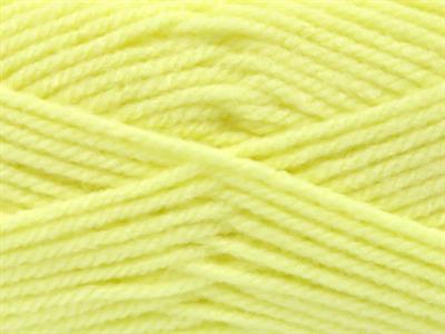 4x100gr. FAVORITE Akrilik Limon Sarısı Kışlık, Düz iplikler, Worsted, 100% Akrilik