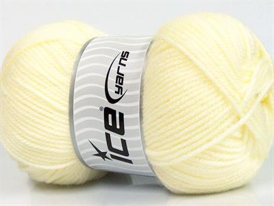 4x100gr. FAVORITE Akrilik Limon Sarısı Kışlık, Düz iplikler, Worsted, 100% Akrilik