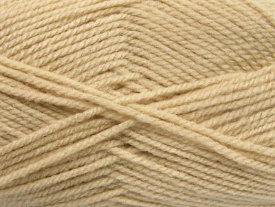 4x100gr. FAVORITE Akrilik Açık Bej Kışlık, Düz iplikler, Worsted, 100% Akrilik