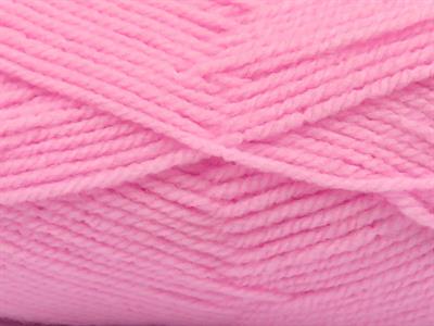 4x100gr. FAVORITE Akrilik Pembe Kışlık, Düz iplikler, Worsted, 100% Akrilik