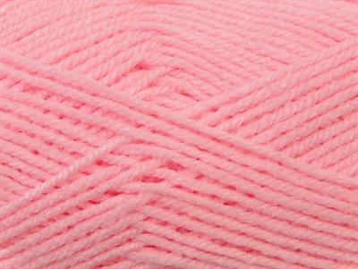 4x100gr. FAVORITE Akrilik Pembe Kışlık, Düz iplikler, Worsted, 100% Akrilik