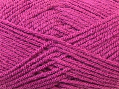 4x100gr. FAVORITE Akrilik Gül pembe Kışlık, Düz iplikler, Worsted, 100% Akrilik