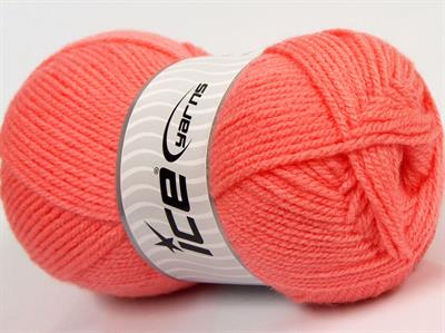 4x100gr. FAVORITE Akrilik Somon Kışlık, Düz iplikler, Worsted, 100% Akrilik