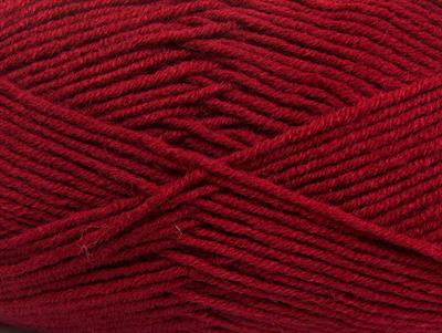 4x100gr. FAVOURITE WOOL Akrilik, Yün Bordo Kışlık, Yün, Worsted