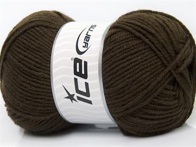 4x100gr. FAVOURITE WOOL Akrilik, Yün Koyu Kahverengi Kışlık, Yün, Worsted