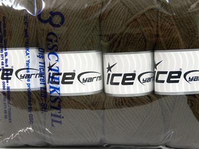 4x100gr. FAVOURITE WOOL Akrilik, Yün Koyu Kahverengi Kışlık, Yün, Worsted