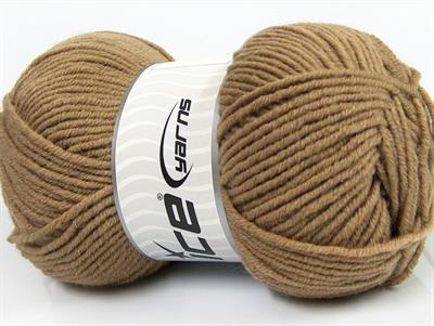 4x100gr. FAVOURITE WOOL Akrilik, Yün Açık Kahve Kışlık, Yün, Worsted
