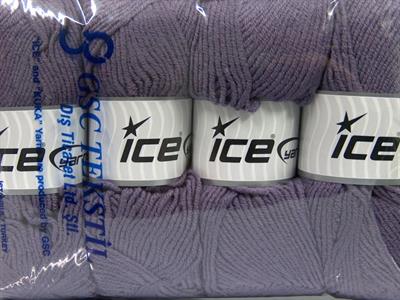 4x100gr. FAVOURITE WOOL Akrilik, Yün Açık Mürdüm Kışlık, Yün, Worsted