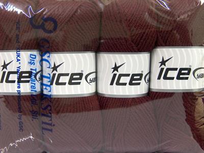 4x100gr. FAVOURITE WOOL Akrilik, Yün Maron Kışlık, Yün, Worsted