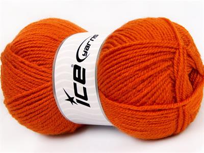 4x100gr. FAVOURITE WOOL Akrilik, Yün Turuncu Kışlık, Yün, Worsted