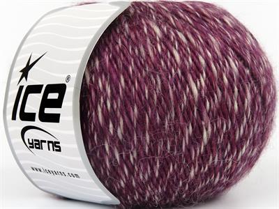 4x100gr. FELIZ ALPACA Alpaka, Yün, Akrilik Koyu Orkide, Açık Krem Lüks, Alpaka, Kışlık, Yün, Worsted, Akrilik