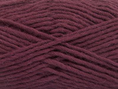 Lot of 4 x 100gr Skeins Ice Yarns FELTING WOOL (100% Wool) Yarn Maroon