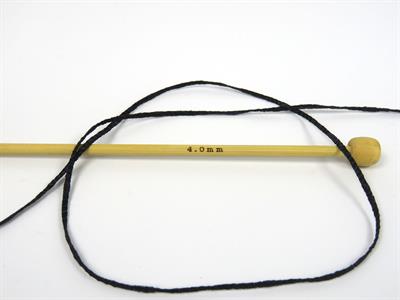 Lot of 6 Skeins Ice Yarns FETTUCCIA Hand Knitting Yarn Black