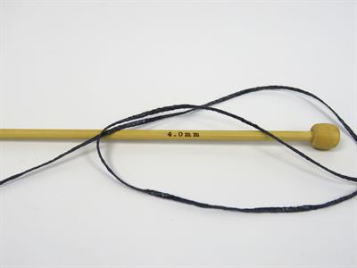 Lot of 6 Skeins Ice Yarns FETTUCCIA Hand Knitting Yarn Dark Grey