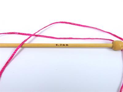 Lot of 6 Skeins Ice Yarns FETTUCCIA Hand Knitting Yarn Fuchsia