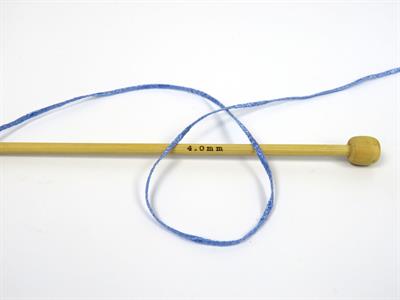 6x50gr. FETTUCCIA Akrilik Açık Mavi Şerit, Yazlık İplikler, Worsted, Akrilik