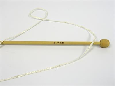 Lot of 6 Skeins Ice Yarns FETTUCCIA Hand Knitting Yarn Light Cream