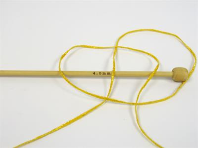 Lot of 6 Skeins Ice Yarns FETTUCCIA Hand Knitting Yarn Yellow