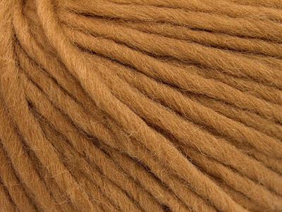 Lot of 4 x 100gr Skeins Ice Yarns FILZY WOOL (100% Wool) Yarn Light Brown