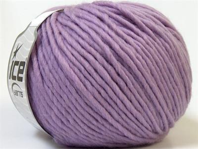 Lot of 4 x 100gr Skeins Ice Yarns FILZY WOOL (100% Wool) Yarn Lilac