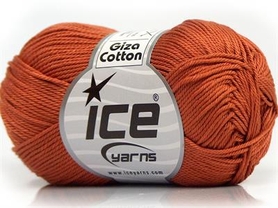6x50gr. GIZA COTTON  Bakır Yazlık İplikler, Pamuk, %100 Pamuk