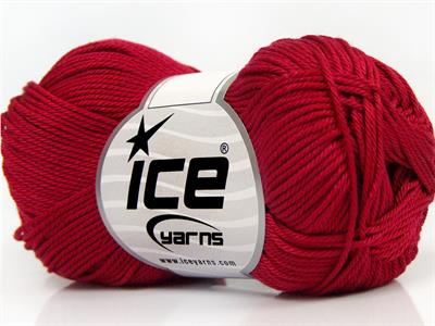 6x50gr. GIZA COTTON  Koyu Fuşya Yazlık İplikler, Pamuk, %100 Pamuk