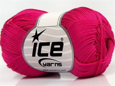 6x50gr. GIZA COTTON  Fuşya Yazlık İplikler, Pamuk, %100 Pamuk