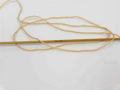 Lot of 6 Skeins Ice Yarns GIZA COTTON Hand Knitting Yarn Gold