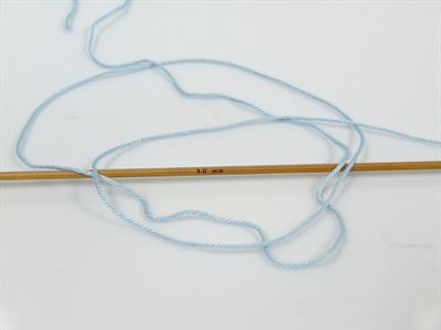 Lot of 6 Skeins Ice Yarns GIZA COTTON Hand Knitting Yarn Light Blue