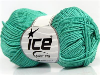 6x50gr. GIZA COTTON  Açık Yeşil Yazlık İplikler, Pamuk, %100 Pamuk