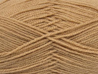 Lot of 4 x 100gr Skeins Ice Yarns GONCA Hand Knitting Yarn Beige