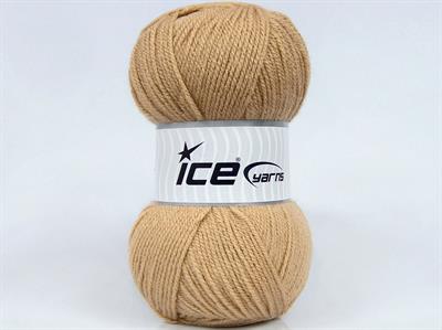 Lot of 4 x 100gr Skeins Ice Yarns GONCA Hand Knitting Yarn Beige