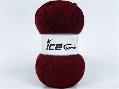 4x100gr. GONCA Akrilik Bordo Kışlık, Düz iplikler, 100% Akrilik
