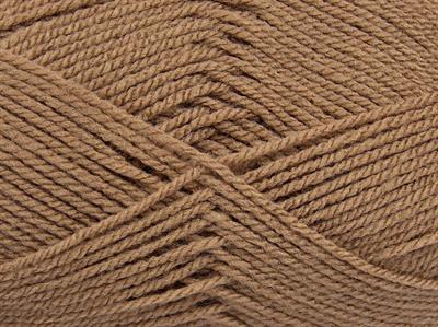 Lot of 4 x 100gr Skeins Ice Yarns GONCA Hand Knitting Yarn Camel