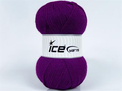 4x100gr. GONCA Akrilik Koyu Bordo Kışlık, Düz iplikler, 100% Akrilik